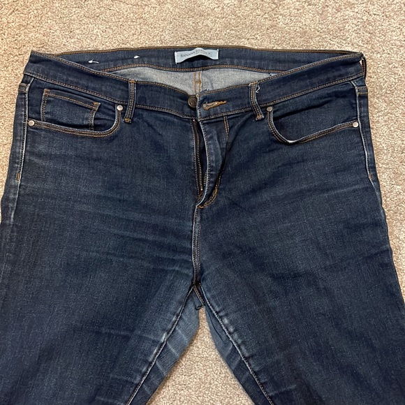 Banana Republic Premium Denim Skinny Jeans Dark Wash - Picture 10 of 12